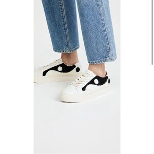 NEW Soludos Ying Yang Platform Sneakers